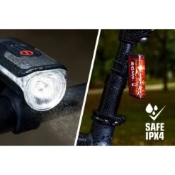 SIGMA AURA 80 USB LED Front Light/BLAZE USB Battery-Powered Rear Light With Brake Light Kit -Cykeldele Butik 1BAC51C192FA33B2EEA35B9FF1C23B3B