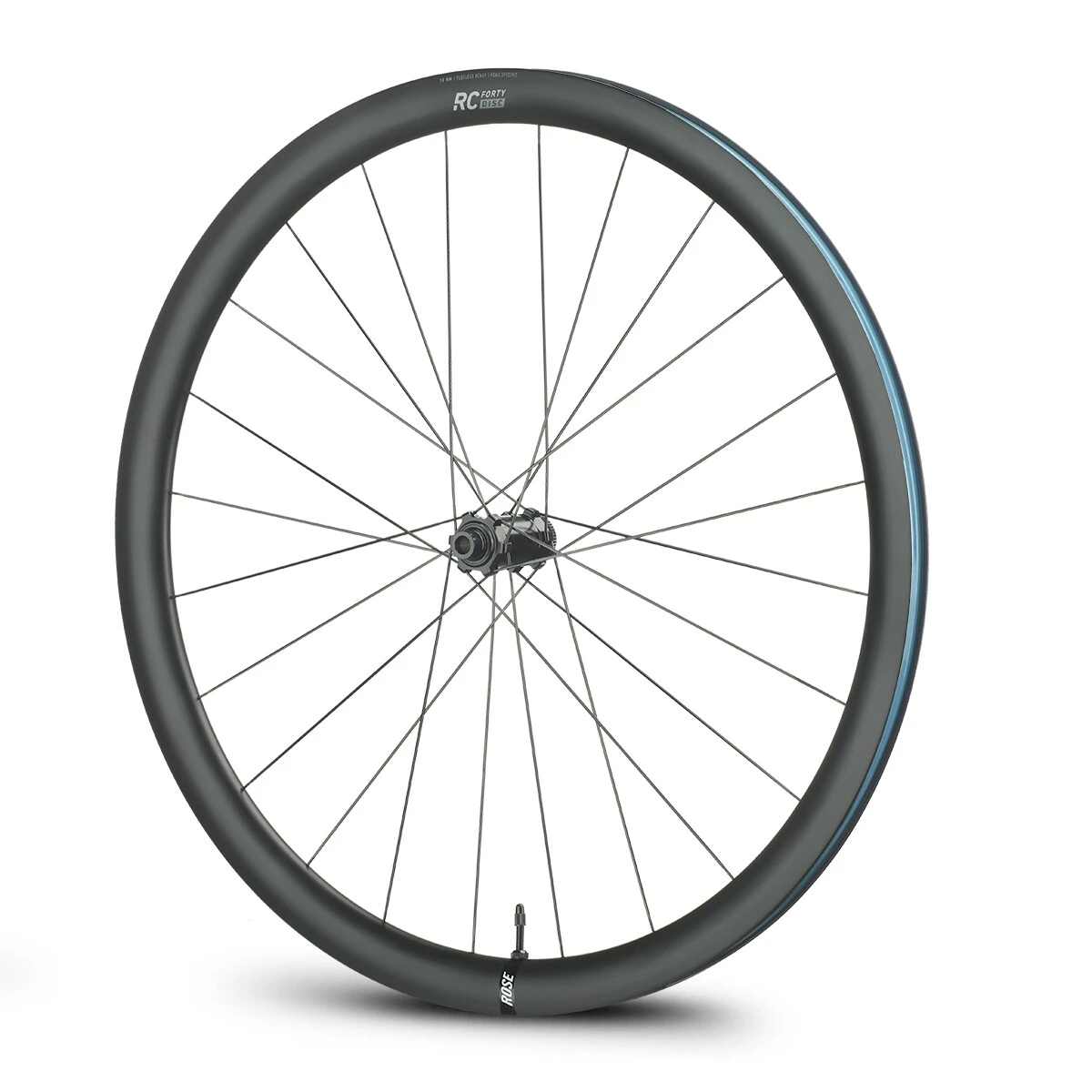 Rose RC-Forty Disc 28" / 700 C Carbon Road Wheelset SRAM XDR | 24 Spokes 4 Rose RC-Forty Disc 28" / 700 C Carbon Road Wheelset SRAM XDR | 24 Spokes - Billede 2