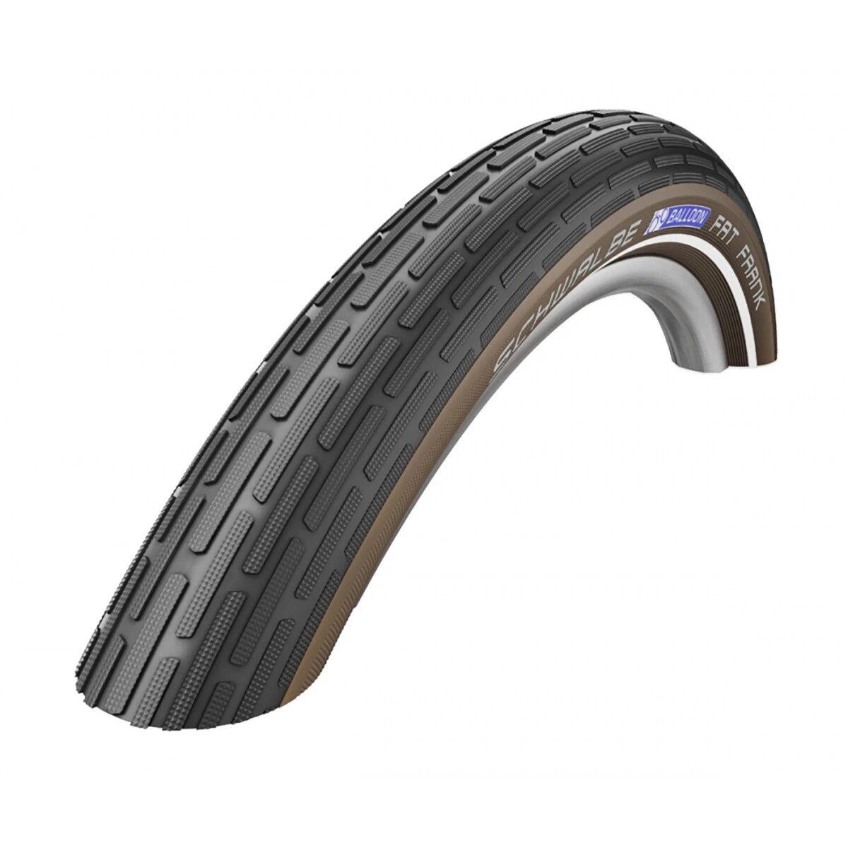 Schwalbe Fat Frank Clincher Tyre Urban/Hybrid/City 3 Schwalbe Fat Frank Clincher Tyre Urban/Hybrid/City