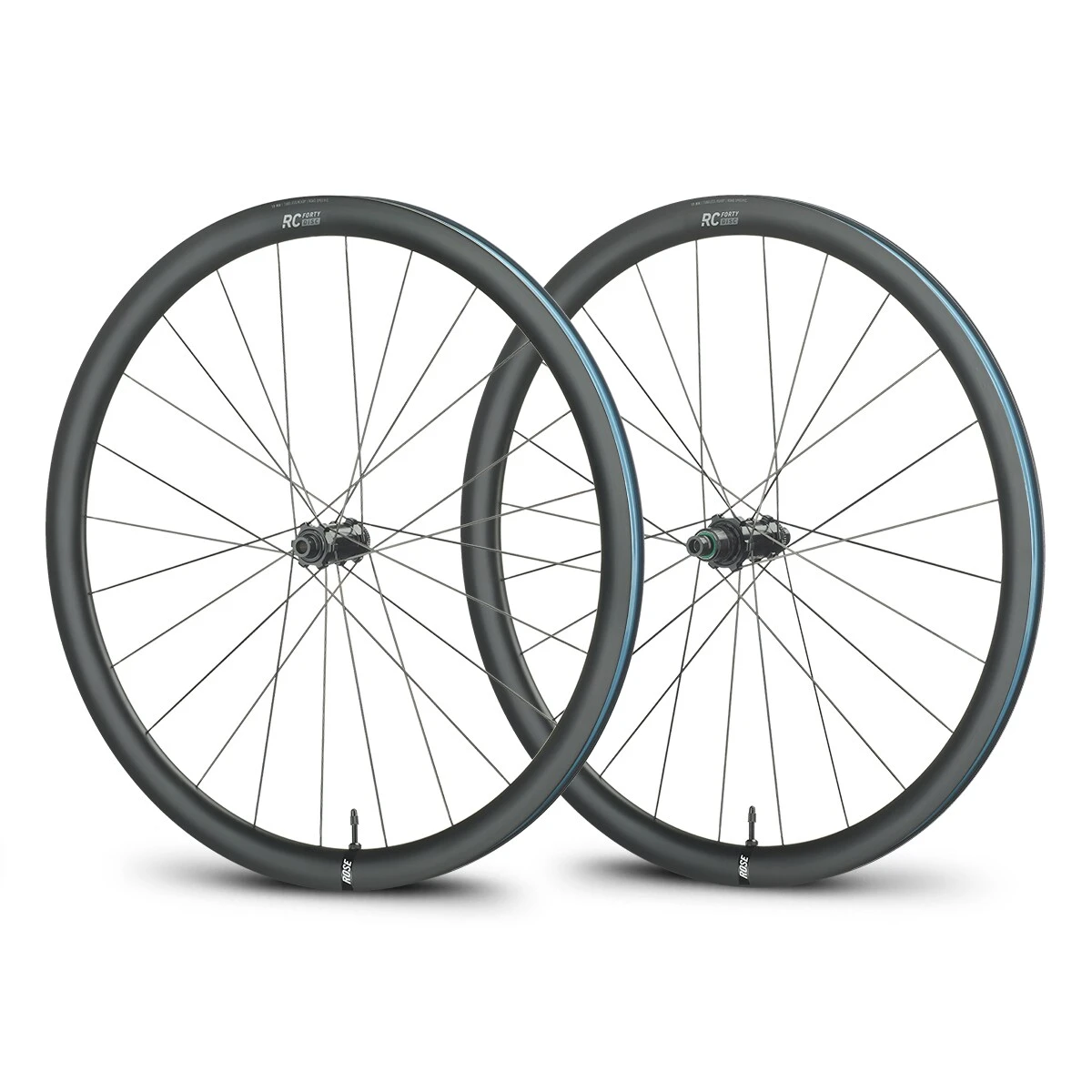 Rose RC-Forty Disc 28" / 700 C Carbon Road Wheelset SRAM XDR | 24 Spokes 3 Rose RC-Forty Disc 28" / 700 C Carbon Road Wheelset SRAM XDR | 24 Spokes