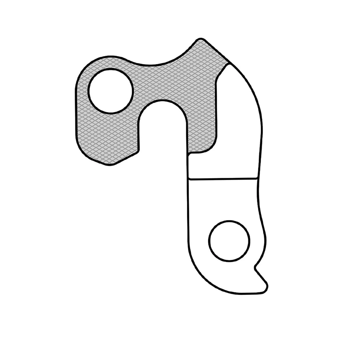 Marwi GH-120 Derailleur Hanger 5 Marwi GH-120 Derailleur Hanger - Billede 3