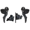 Shimano Ultegra ST-R8025 Brake/Shift Lever Combination 2x11 Speed With BR-R8070 Disc Brake Calipers Front & Rear (for Small Hands) -Cykeldele Butik 75295EE3A200147F6518A356A576809F