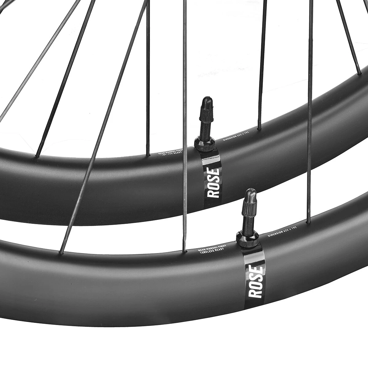 Rose RC-Forty Disc 28" / 700 C Carbon Road Wheelset SRAM XDR | 24 Spokes 7 Rose RC-Forty Disc 28" / 700 C Carbon Road Wheelset SRAM XDR | 24 Spokes - Billede 5